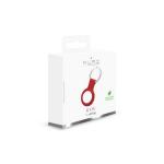 Husa din silicon Puro ICON compatibila cu Apple AirTag, Rosu 4 - lerato.ro