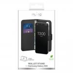 Carcasa flip cover Puro Eco-Leather Wallet compatibila cu Samsung Galaxy S26, Negru 3 - lerato.ro