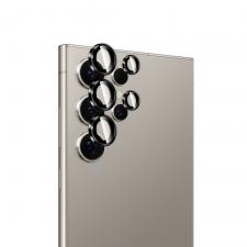 Folii protectie Samsung Galaxy S26 Ultra, Protectie sticla securizata camera foto Spigen Glas.tR EZ Fit Optik Pro HD compatibila cu Samsung Galaxy S26 Ultra, Negru, lerato.ro