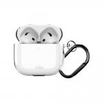 Carcasa Puro Nude compatibila cu Apple AirPods 4, Transparent 2 - lerato.ro