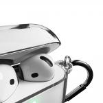 Carcasa Puro Nude compatibila cu Apple AirPods 4, Transparent 4 - lerato.ro