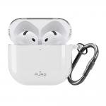 Carcasa Puro Nude compatibila cu Apple AirPods 4, Transparent 7 - lerato.ro