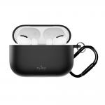 Carcasa Puro Icon Air compatibila cu Apple AirPods Pro 3, Negru 2 - lerato.ro