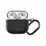 Carcasa Puro Icon Air compatibila cu Apple AirPods 4, Negru 2 - lerato.ro