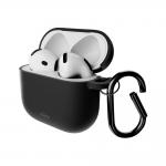 Carcasa Puro Icon Air compatibila cu Apple AirPods 4, Negru 3 - lerato.ro