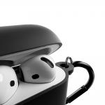 Carcasa Puro Icon Air compatibila cu Apple AirPods 4, Negru 4 - lerato.ro