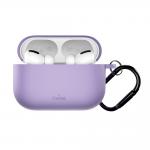 Carcasa Puro Icon Air compatibila cu Apple AirPods Pro 3, Violet 2 - lerato.ro