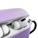 Carcasa Puro Icon Air compatibila cu Apple AirPods Pro 3, Violet 4 - lerato.ro