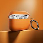 Carcasa Puro Icon Air compatibila cu Apple AirPods Pro 3, Portocaliu 6 - lerato.ro