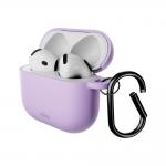 Carcasa Puro Icon Air compatibila cu Apple AirPods 4, Violet 3 - lerato.ro