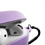 Carcasa Puro Icon Air compatibila cu Apple AirPods 4, Violet 4 - lerato.ro