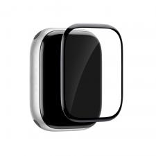 Folie protectie Puro Flexible Shield compatibile cu Apple Watch 10 / 11 46 mm, Negru