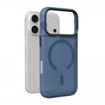 Carcasa Puro Lightfeel cu MagSafe compatibila cu iPhone 17 Pro, Transparent / Albastru 2 - lerato.ro
