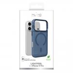 Carcasa Puro Lightfeel cu MagSafe compatibila cu iPhone 17 Pro, Transparent / Albastru 3 - lerato.ro