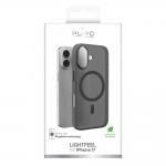 Carcasa Puro Lightfeel cu MagSafe compatibila cu iPhone 17, Transparent / Negru 3 - lerato.ro