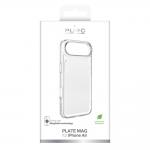 Carcasa Puro Plate Mag cu MagSafe compatibila cu iPhone 17 Air, Alb 3 - lerato.ro