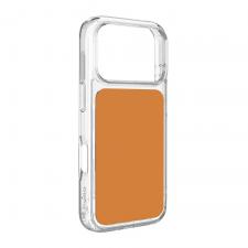 Huse si carcase iPhone 17 Pro, Carcasa Puro Plate Mag cu MagSafe compatibila cu iPhone 17 Pro, Portocaliu, lerato.ro