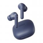 Casti bluetooth wireless QCY Buds T43 ANC, Bluetooth 5.3, 350 mAh, USB-C, Albastru 3 - lerato.ro