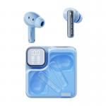 Casti wireless TWS QCY MeloBuds Neo T31, Bluetooth 5.3, IPX5, 350 mAh, USB-C, Albastru 2 - lerato.ro