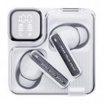 Casti wireless TWS QCY MeloBuds Neo T31, Bluetooth 5.3, IPX5, 350 mAh, USB-C, Alb 6 - lerato.ro