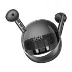 Casti wireless TWS QCY AilyBuds Clear T32, Bluetooth 5.3, 350 mAh, IPX5, USB-C, Negru 4 - lerato.ro