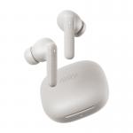 Casti wireless TWS QCY Buds T43, ENC, Bluetooth 5.3, 350 mAh, IPX4, USB-C, Alb 3 - lerato.ro