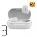 Casti wireless TWS QCY T27, ENC, Bluetooth 5.3, 380 mAh, IPX4, USB-C, Alb 3 - lerato.ro