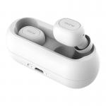 Casti wireless QCY T1C TWS, Bluetooth 5.0, IPX4, 380 mAh, Compatibile Android / iOS, Alb 2 - lerato.ro