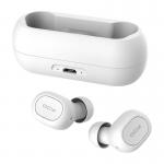 Casti wireless QCY T1C TWS, Bluetooth 5.0, IPX4, 380 mAh, Compatibile Android / iOS, Alb 4 - lerato.ro