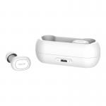 Casti wireless QCY T1C TWS, Bluetooth 5.0, IPX4, 380 mAh, Compatibile Android / iOS, Alb 6 - lerato.ro