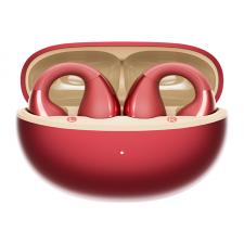 Casti bluetooth wireless QCY Crossky Clip C30S, Bluetooth 6.0, 490 mAh, Autonomie 6h, USB-C, Rosu