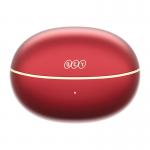 Casti bluetooth wireless QCY Crossky Clip C30S, Bluetooth 6.0, 490 mAh, Autonomie 6h, USB-C, Rosu 3 - lerato.ro