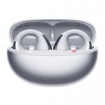 Casti bluetooth wireless QCY Crossky Clip C30S, Bluetooth 6.0, 490 mAh, Autonomie 6h, USB-C, Silver 2 - lerato.ro