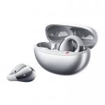 Casti bluetooth wireless QCY Crossky Clip C30S, Bluetooth 6.0, 490 mAh, Autonomie 6h, USB-C, Silver 6 - lerato.ro