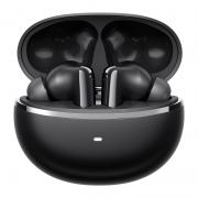 Casti bluetooth wireless TWS QCY MeloBuds N70, Bluetooth 6.0, 480 mAh, Autonomie 10h, USB-C, IPX5, Negru