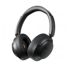 Casti telefoane, Casti wireless QCY H3S, Bluetooth 6.0, ANC, Suport LDAC, Autonomie 102h, IPX5, USB-C, Negru, lerato.ro