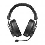 Casti gaming QCY Heroad VT200, Wireless / Bluetooth 6.0 / Jack 3.5mm, 1000mAh, Microfon detasabil, Negru 3 - lerato.ro