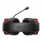 Casti gaming QCY Heroad VT200, Wireless / Bluetooth 6.0 / Jack 3.5mm, 1000mAh, Microfon detasabil, Negru / Rosu 6 - lerato.ro
