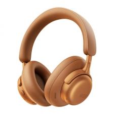 Casti wireless QCY H6 Ultra, over the ear, Bluetooth 6.0, ANC, Autonomie totala 100h, USB-C, Portocaliu