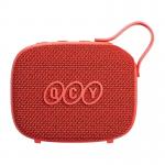 Boxa portabila wireless QCY SP3, 5W, Bluetooth 6.0, 1200 mAh, Autonomie 16h, IPX5, USB-C, Rosu 3 - lerato.ro