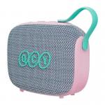 Boxa portabila wireless QCY SP3, 5W, Bluetooth 6.0, 1200 mAh, Autonomie 16h, IPX5, USB-C, Roz 4 - lerato.ro