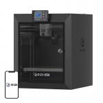 Imprimanta 3D QiDi Q2C, FDM, Viteza maxima 600 mm/s, Volum imprimare 270 × 270 × 256 mm, Gri 3 - lerato.ro