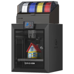 Imprimanta 3D QiDi Q2C Combo, FDM, Viteza maxima 600 mm/s, Negru 5 - lerato.ro