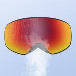 Ochelari de schi pentru copii Qunature cu protectie UV, Marime M/L, Negru 11 - lerato.ro