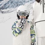 Manusi pentru ski Qunature Panda Heat Transfer, Windproof, Marime S, Graphics 6 - lerato.ro