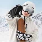 Manusi pentru ski Qunature Panda Heat Transfer, Windproof, Marime S, Graphics 9 - lerato.ro