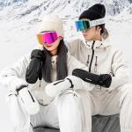 Manusi sport de iarna Qunature Full Length, Compatibile Touchscreen, Waterproof, Marime M, Negru 5 - lerato.ro