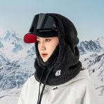 Cagula pentru ski Qunature Arctic Velvet, Marime L, Negru 7 - lerato.ro