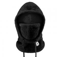 Imbracaminte sport si accesorii, Cagula pentru ski Qunature Arctic Velvet, Marime L, Black, lerato.ro