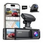 Camera auto REDTIGER F7N, 4K fata, 1080p spate, Display 3.2 inch, GPS, WiFi, Negru 4 - lerato.ro